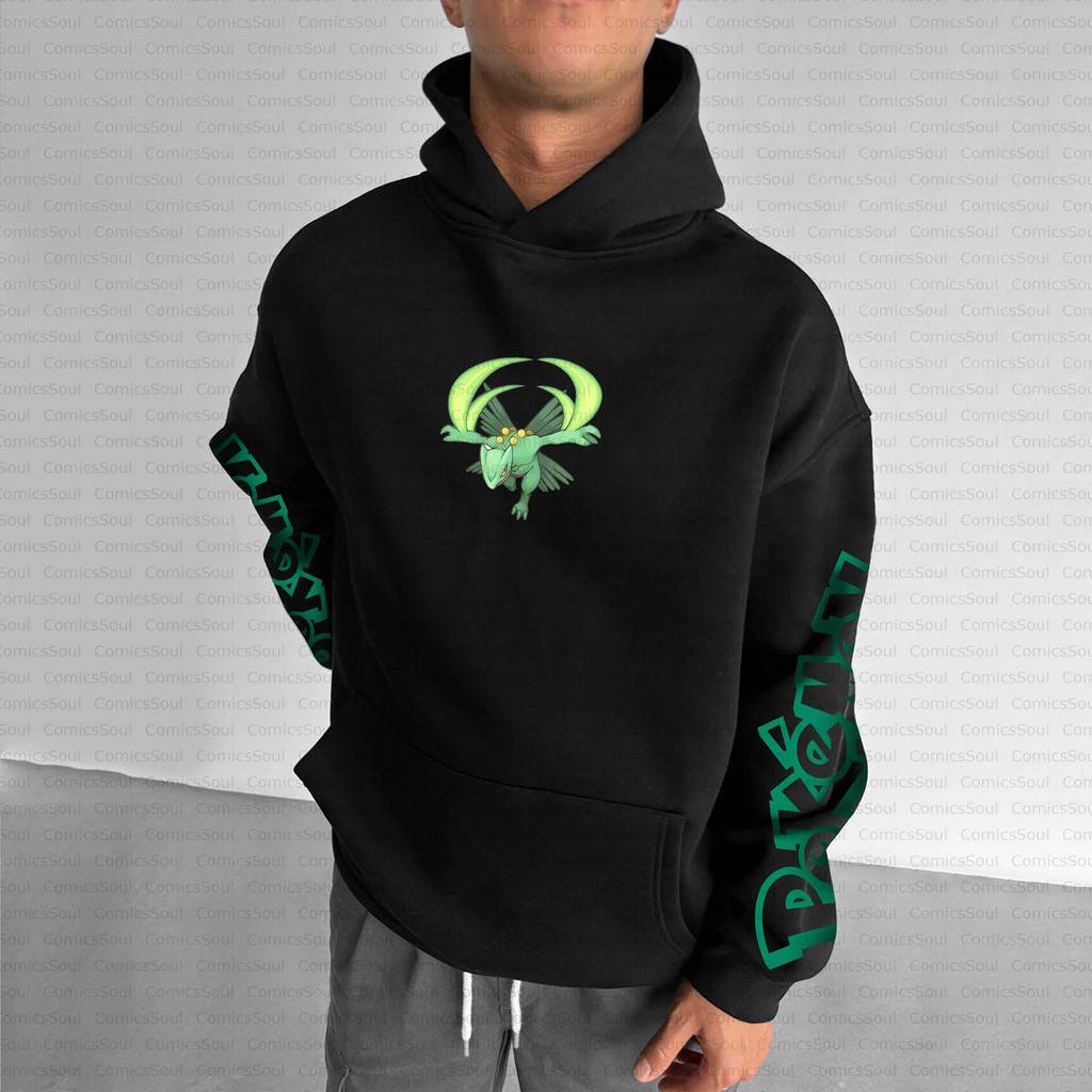 Unisex Anime Inspired Vintage Plush Hoodie