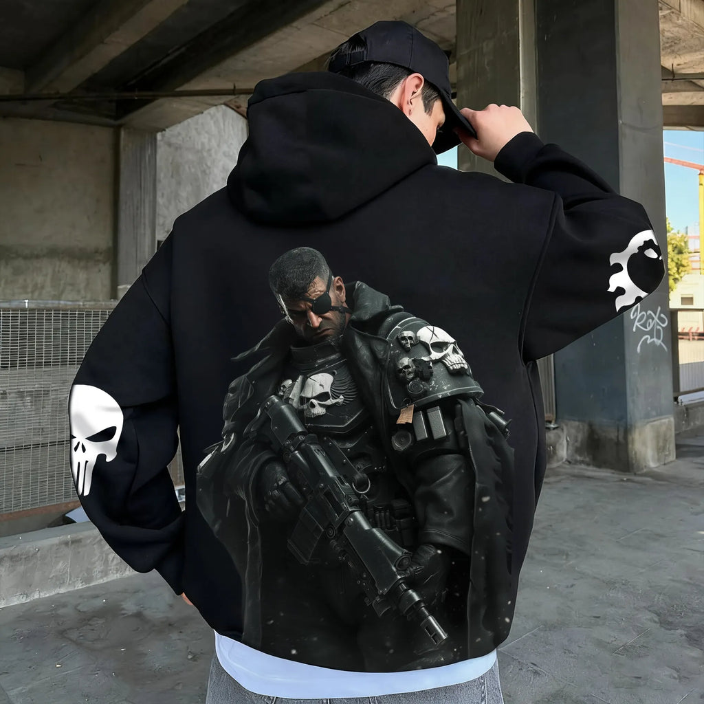 Unisex Anime Graphic Streetwear Vintage Hoodie| WH40K