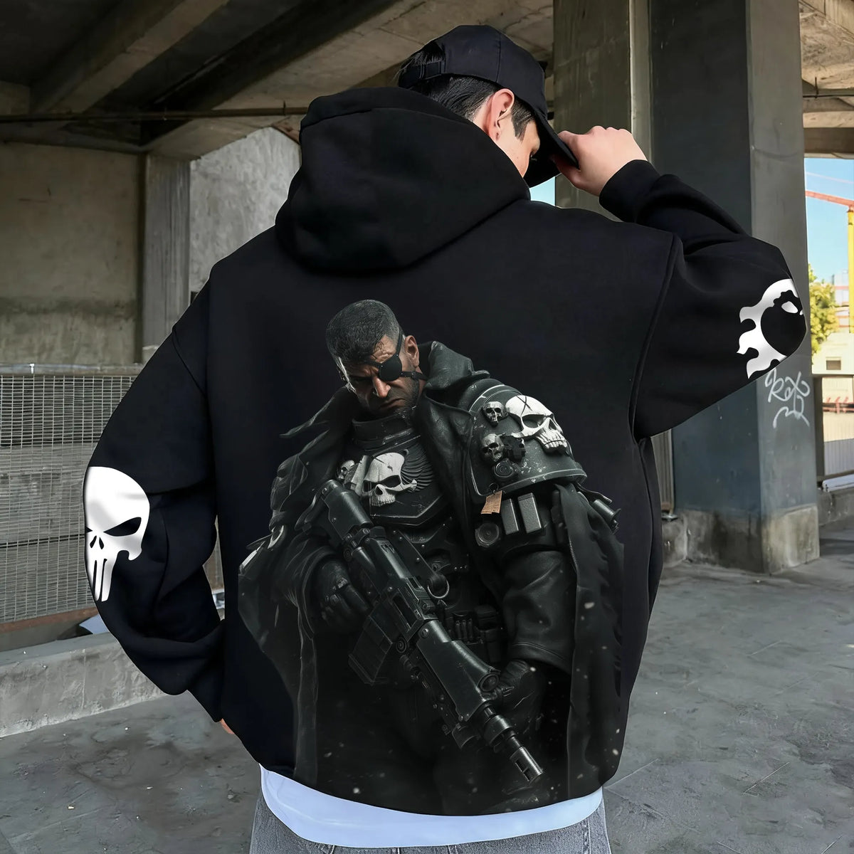 Unisex Anime Graphic Streetwear Vintage Hoodie| WH40K