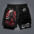 Unisex Naruto Anime Graphic Streetwear Shorts