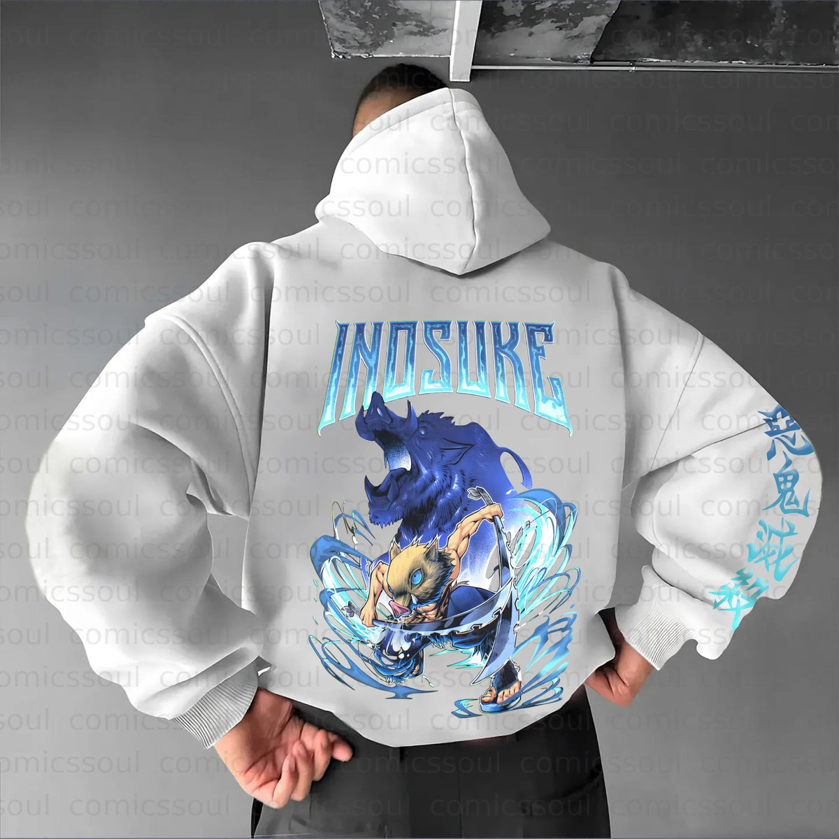 Unisex Anime Graphic Streetwear Vintage Hoodie丨Comicssoul