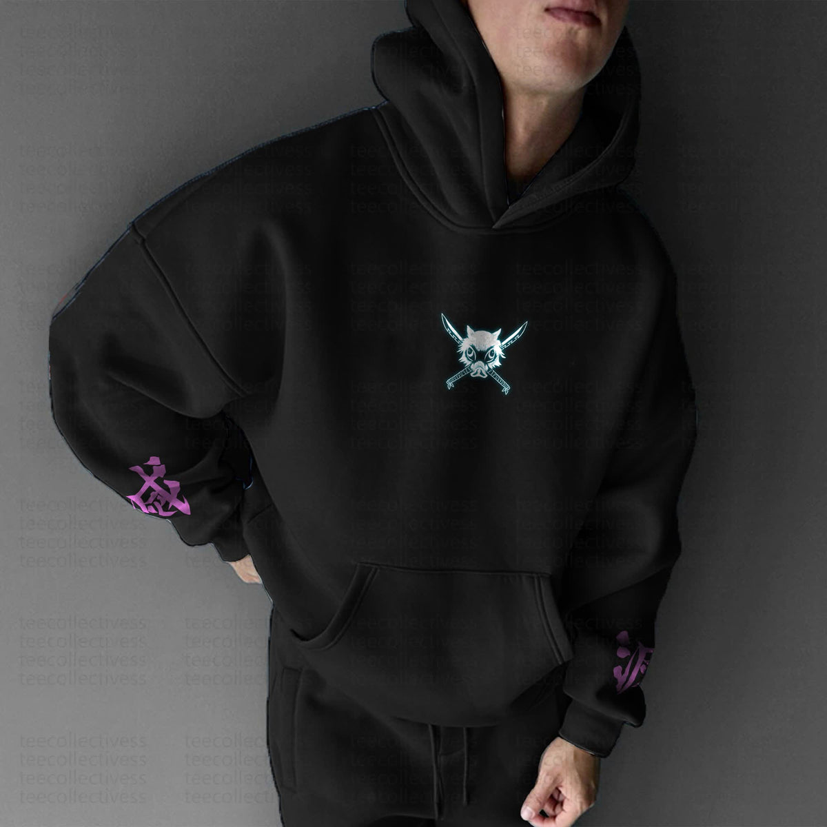 Unisex “KNY” Anime Graphic Streetwear Vintage Hoodie