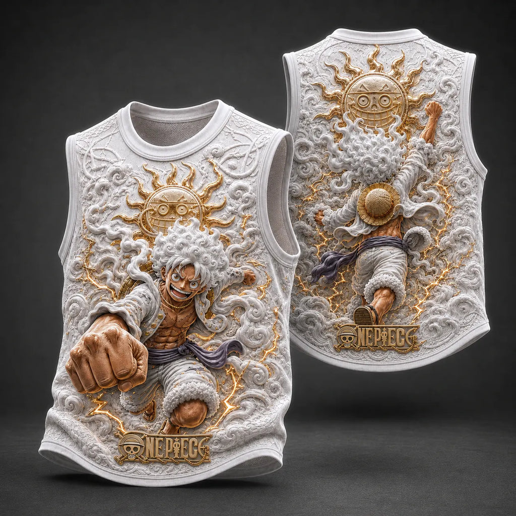 Pirate Crew Graphic Crew-Neck Tank Top