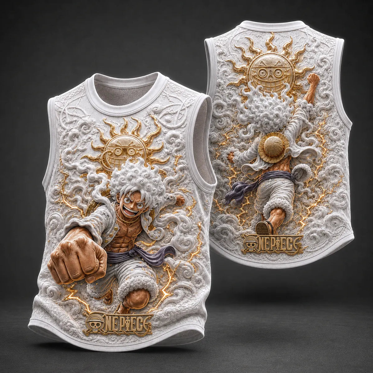 Pirate Crew Graphic Crew-Neck Tank Top