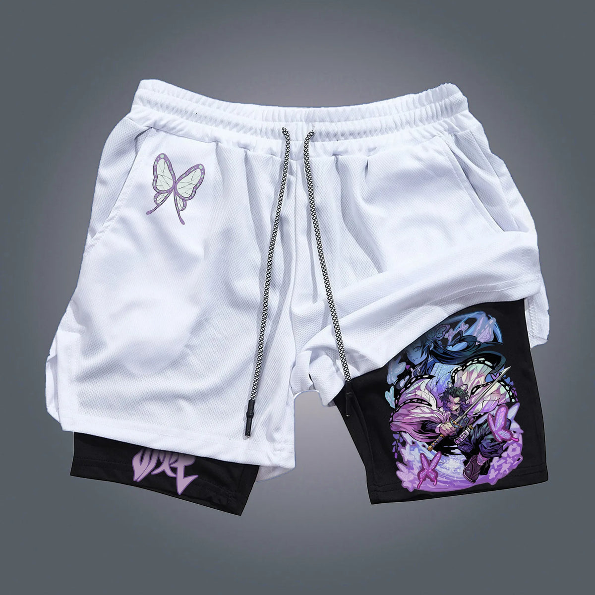 Unisex Casual Anime Streetwear Shorts| KNY