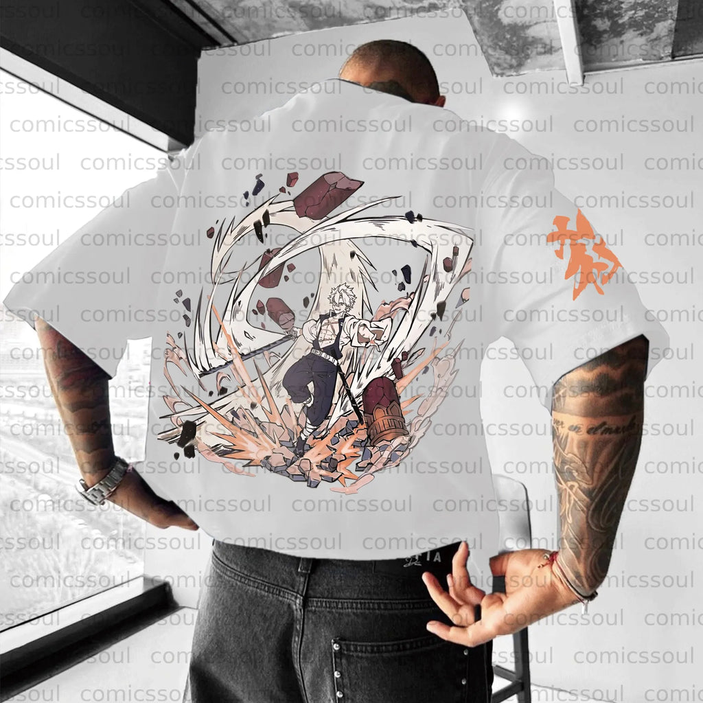 Unisex Anime Inspired Vintage T-Shirt