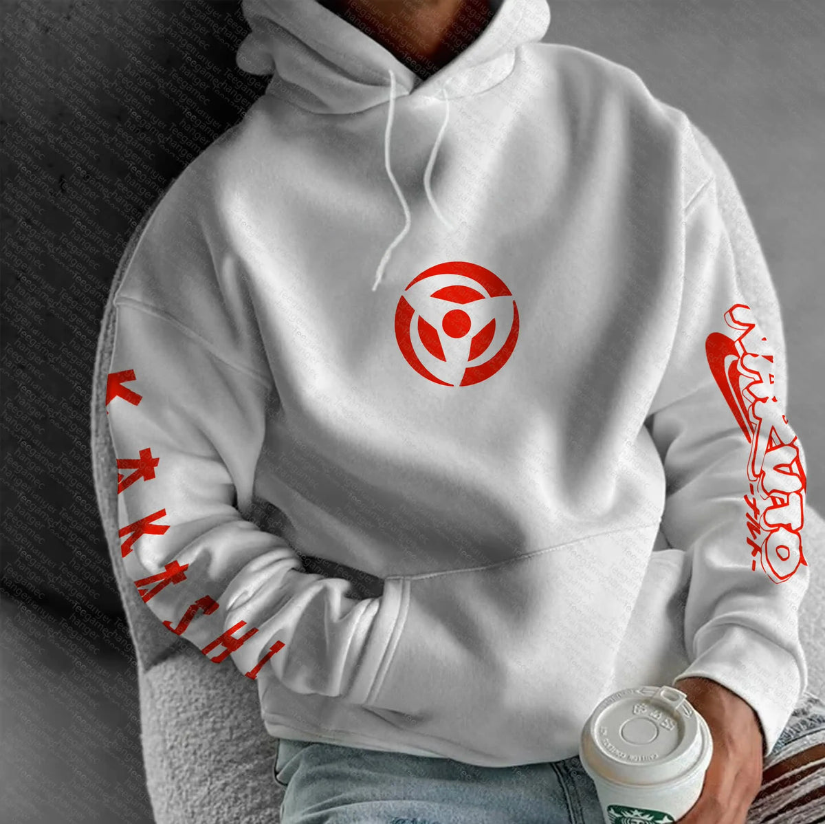 Unisex Anime Graphic Streetwear Hoodie