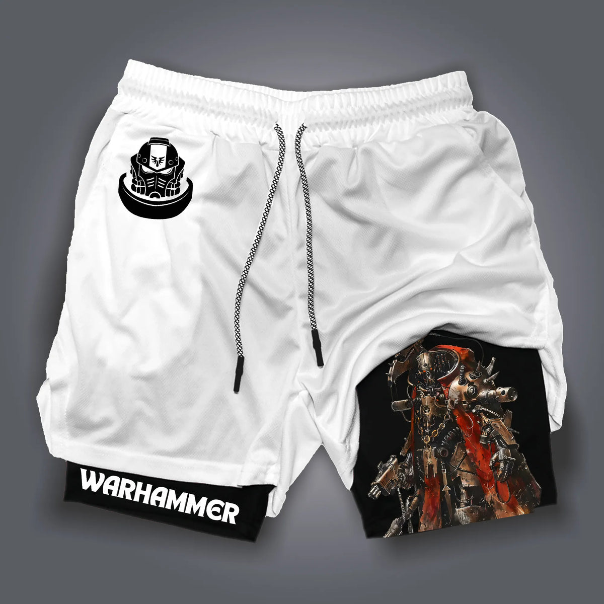 WH40K Art Casual Streetwear Shorts