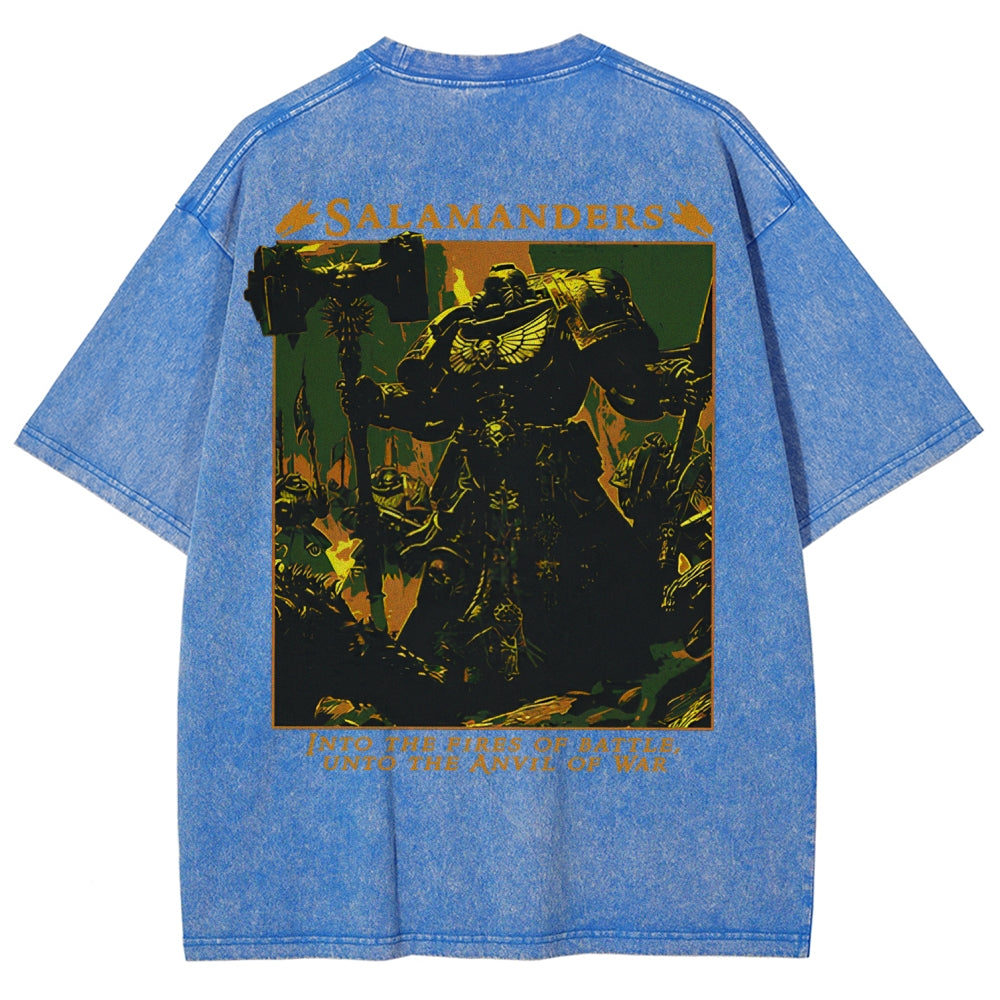 Unisex Fit Washed T-Shirt 2508020355丨WH40K
