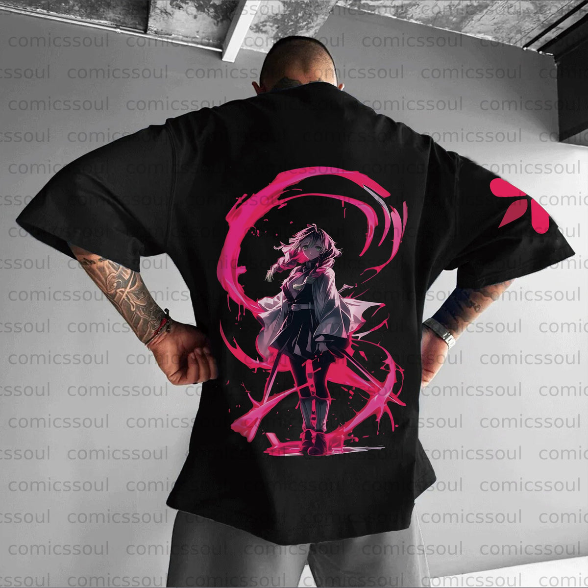Unisex Anime Inspired Vintage T-Shirt