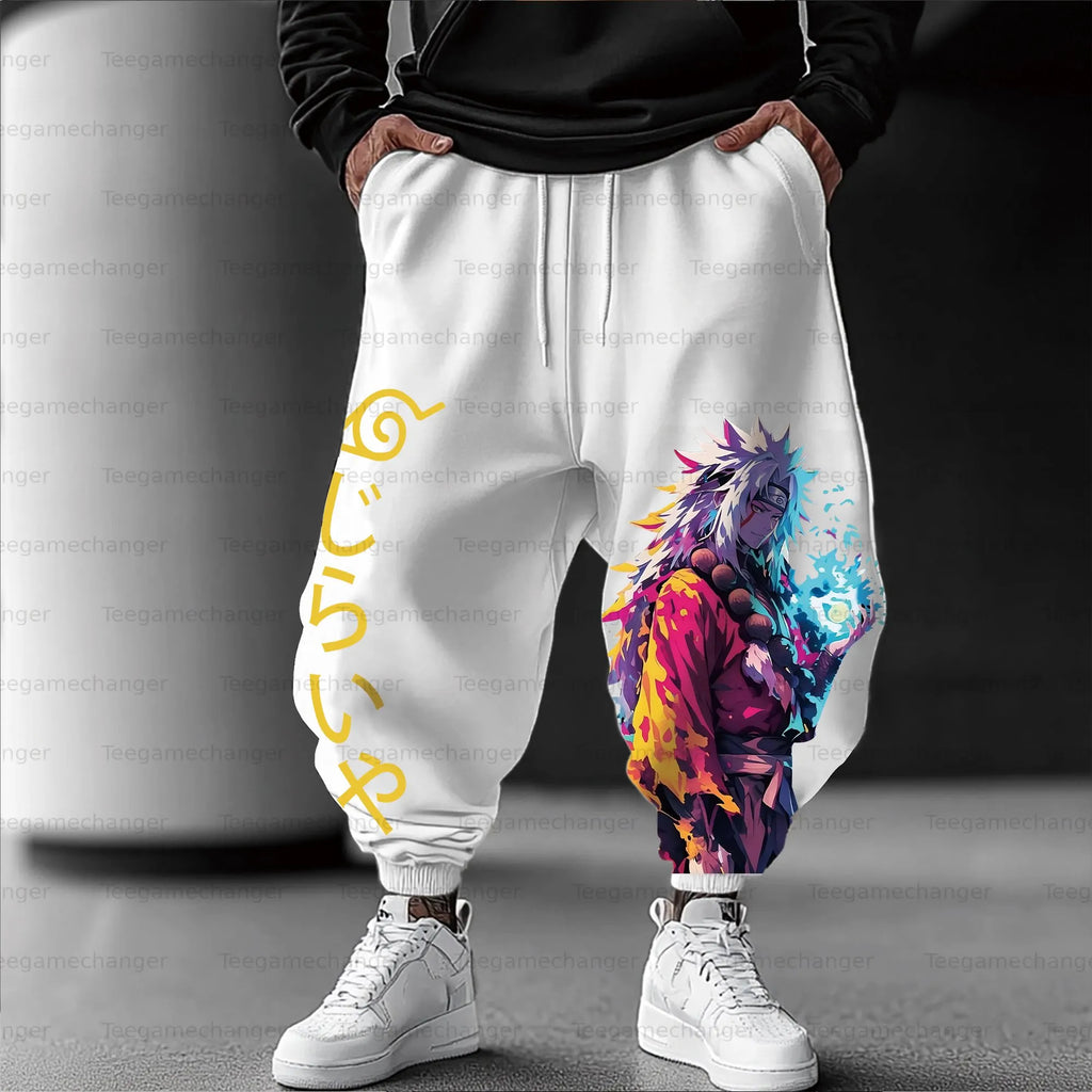 Unisex Naruto Anime Graphic Streetwear Pants