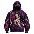 Halloween Anime-Print Hoodie