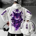 Unisex Anime-print Hoodie