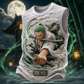 Pirate Crew Graphic Crew-Neck Tank Top