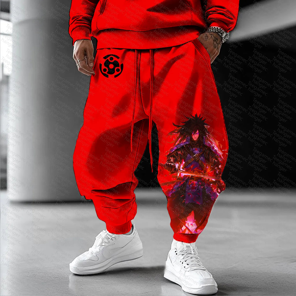 Unisex Naruto Anime Graphic Streetwear Pants