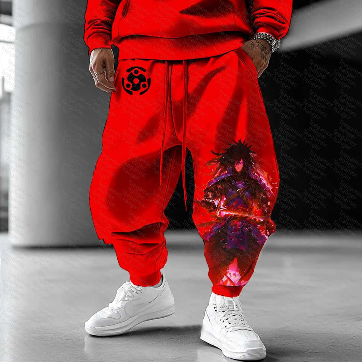 Unisex Naruto Anime Graphic Streetwear Pants