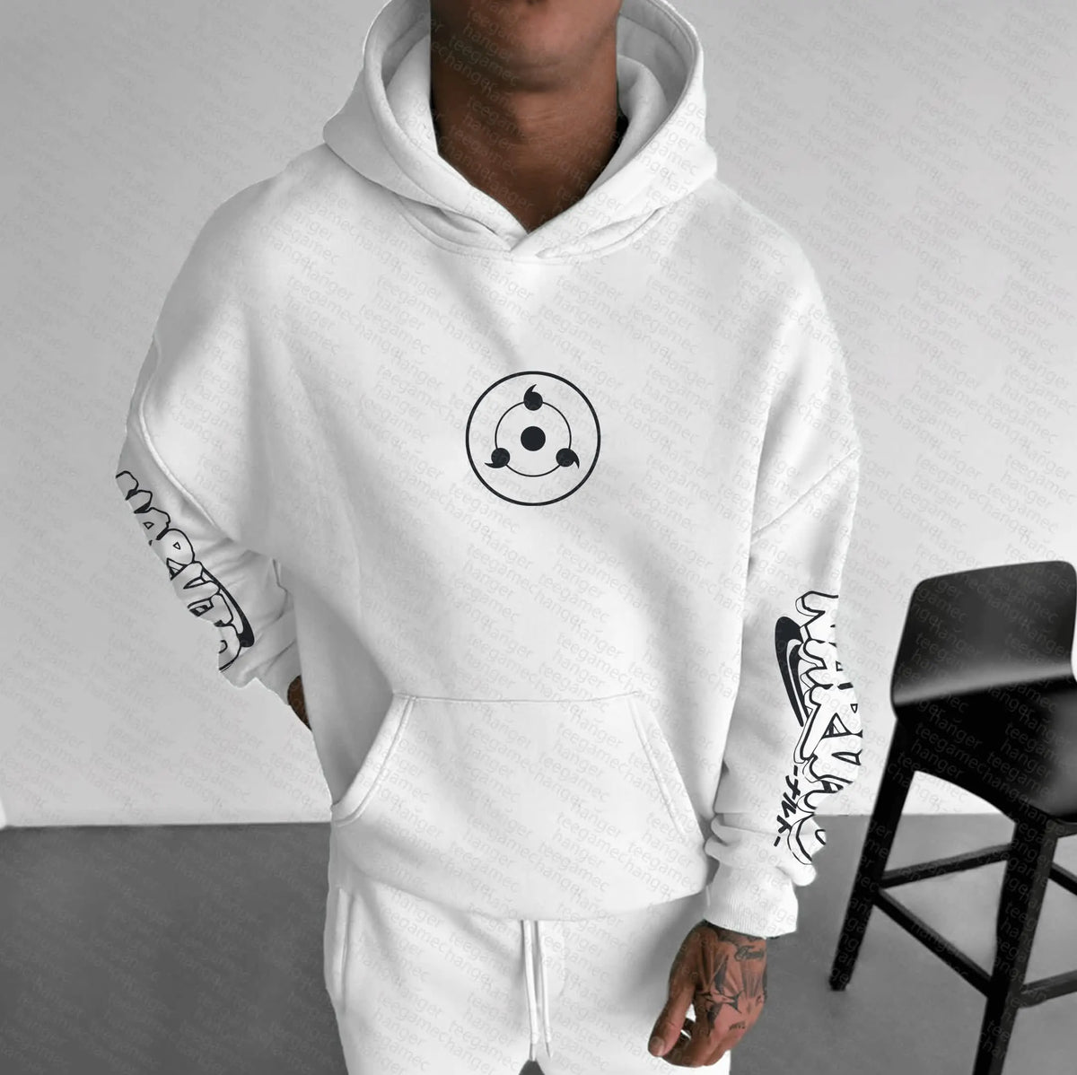 Unisex Naruto Anime Graphic Streetwear Hoodie