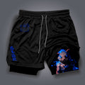 Unisex “ Demon slayer” Casual Streetwear Shorts| KNY