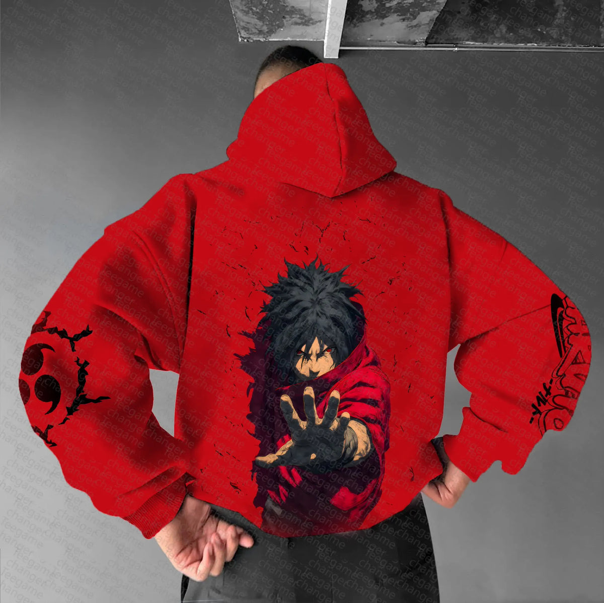 Unisex Naruto Anime Graphic Streetwear Hoodie