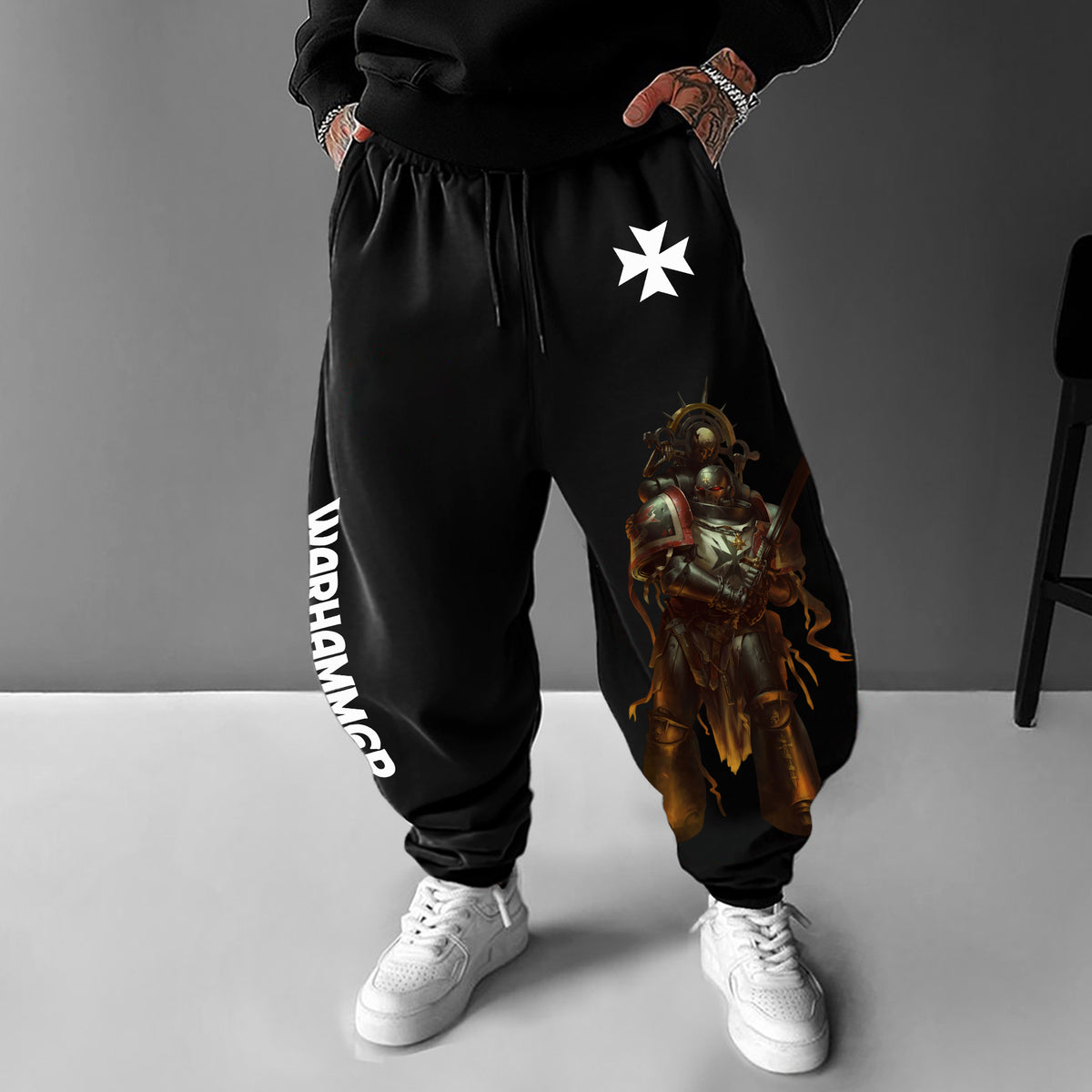 Templar Art Casual Streetwear Pants丨WH40K