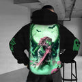 Unisex Halloween Anime Graphic Streetwear Vintage Hoodie