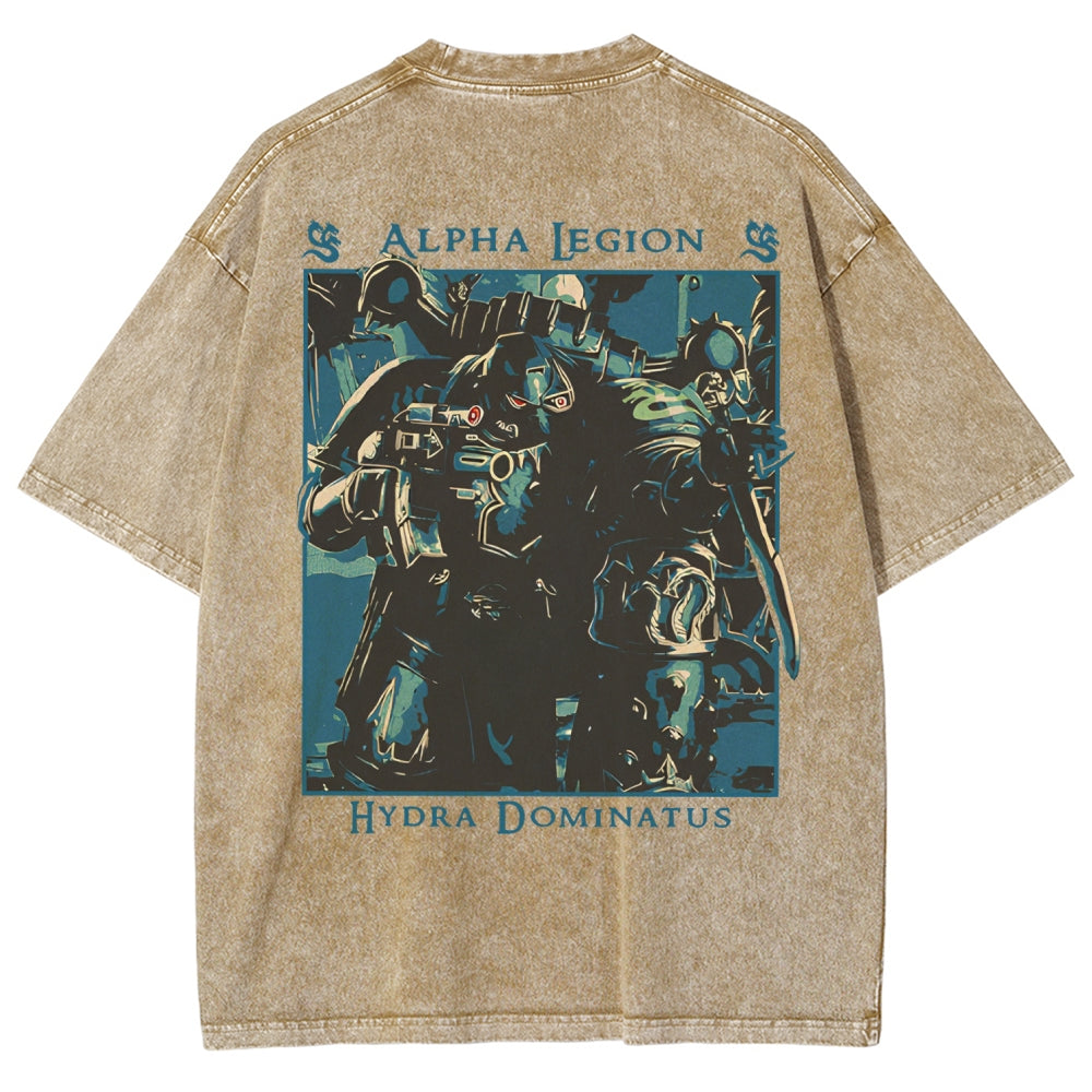 Unisex Fit Washed T-Shirt 丨WH40K