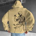 Unisex Anime Graphic Streetwear Vintage Hoodie| KNY