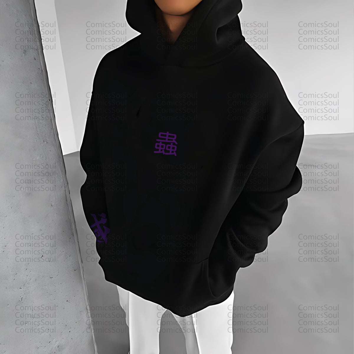 Unisex “ Comicssoul   ” Graphic Streetwear Vintage Hoodie