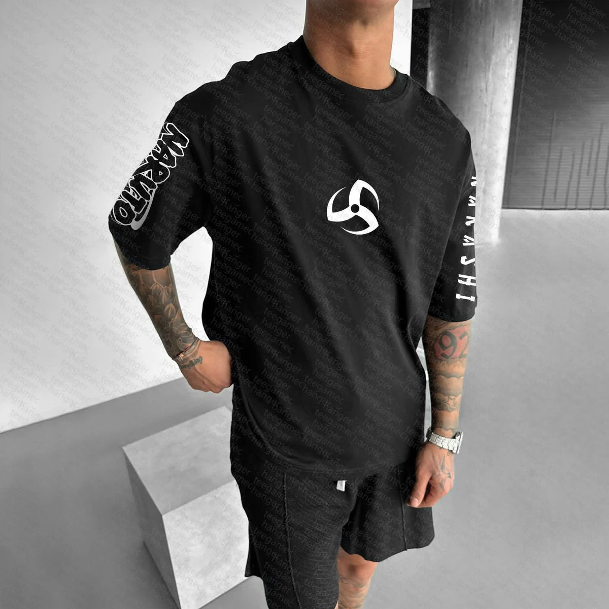 Unisex Naruto Anime Graphic Streetwear T-Shirts
