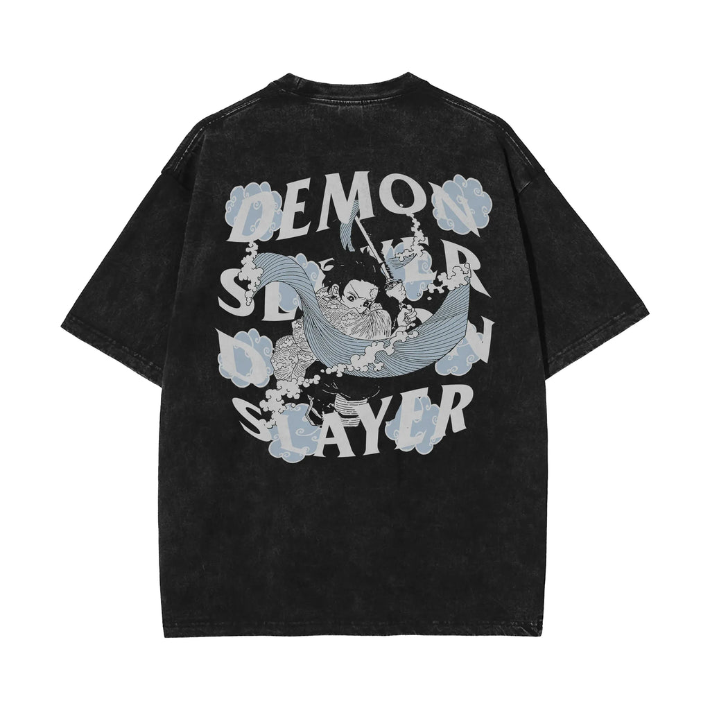 Tanjiro Kamado 2.0 Vintage Oversized T-Shirt | KNY