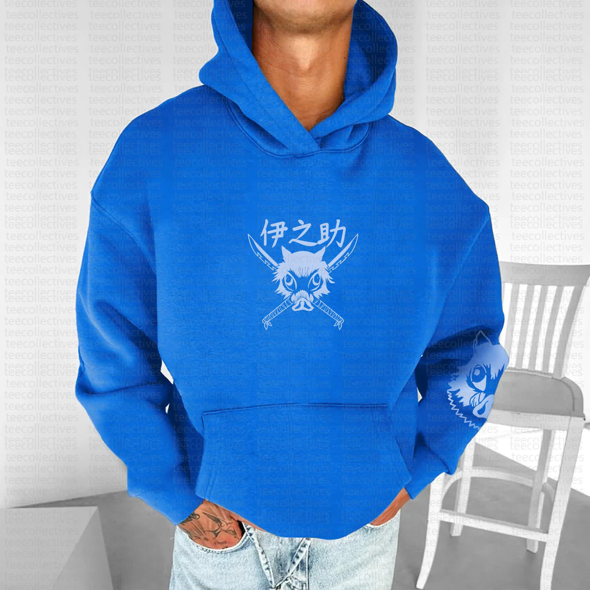 Unisex Anime Graphic Streetwear Vintage Hoodie丨KNY