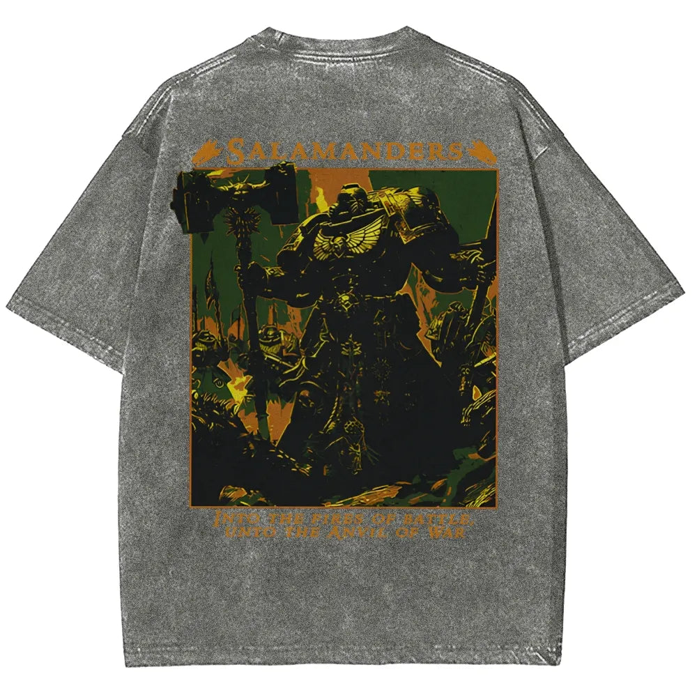 Unisex Fit Washed T-Shirt 2508020355丨WH40K