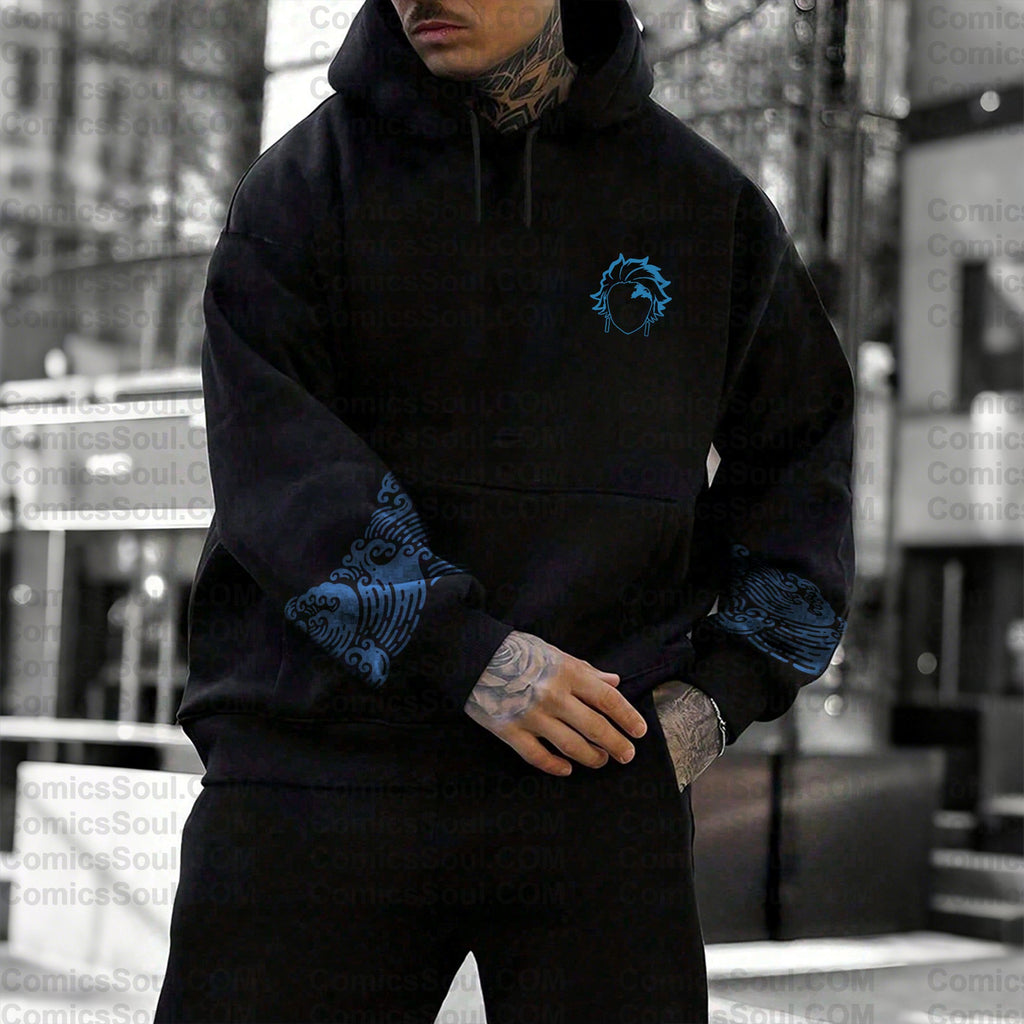 Unisex “ Comicssoul   ” Graphic Streetwear Vintage Hoodie