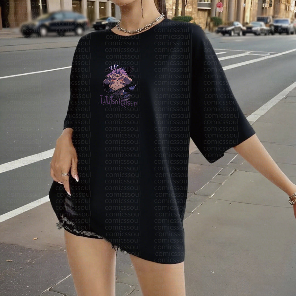 "Comicssoul" Anime Inspired Vintage T-Shirt