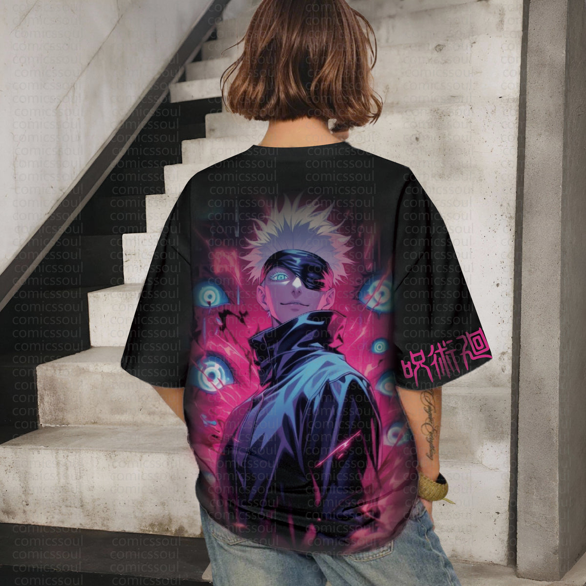 "Comicssoul" Anime Inspired Vintage T-Shirt