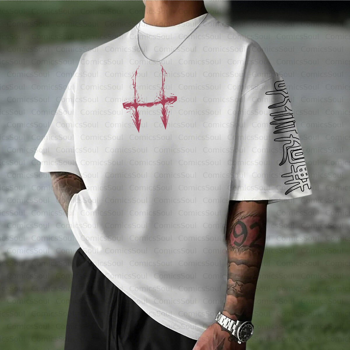 Unisex Anime Inspired Vintage T-Shirt