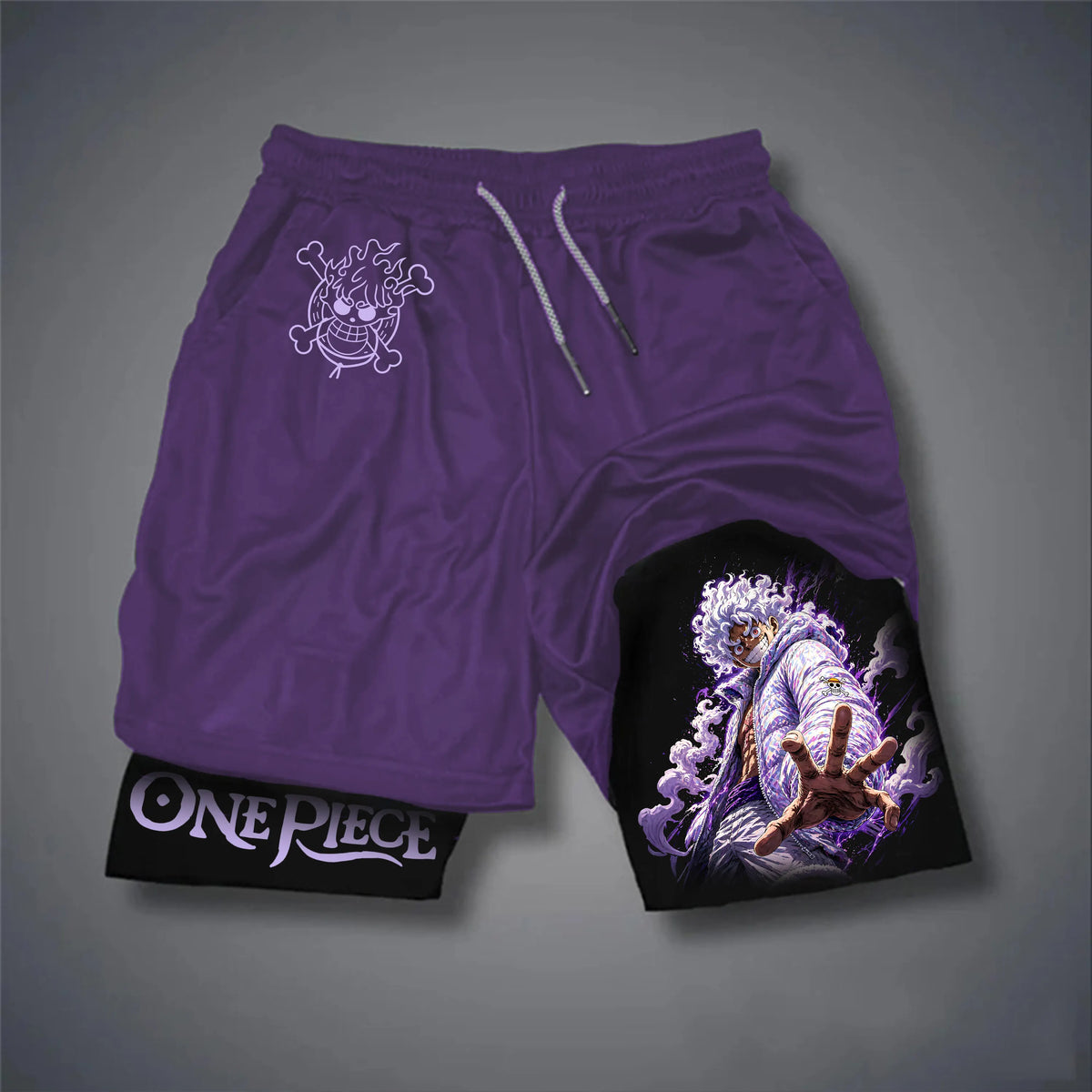 Unisex Casual Anime Style Shorts