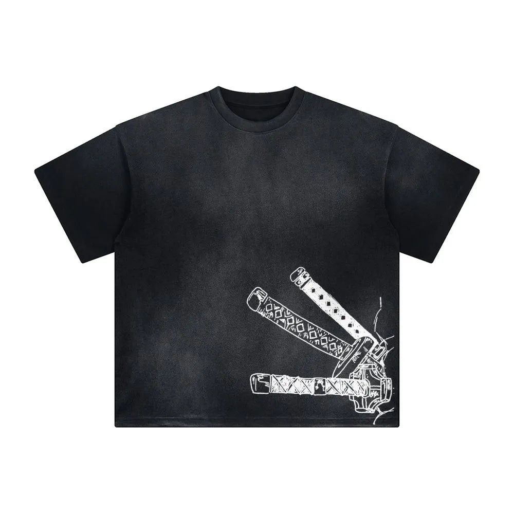 OP-Vintage Washed Tee  Zoro