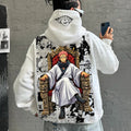 Unisex Anime Inspired Vintage Plush Hoodie