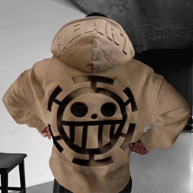 OP-Oversize Print Hoodie