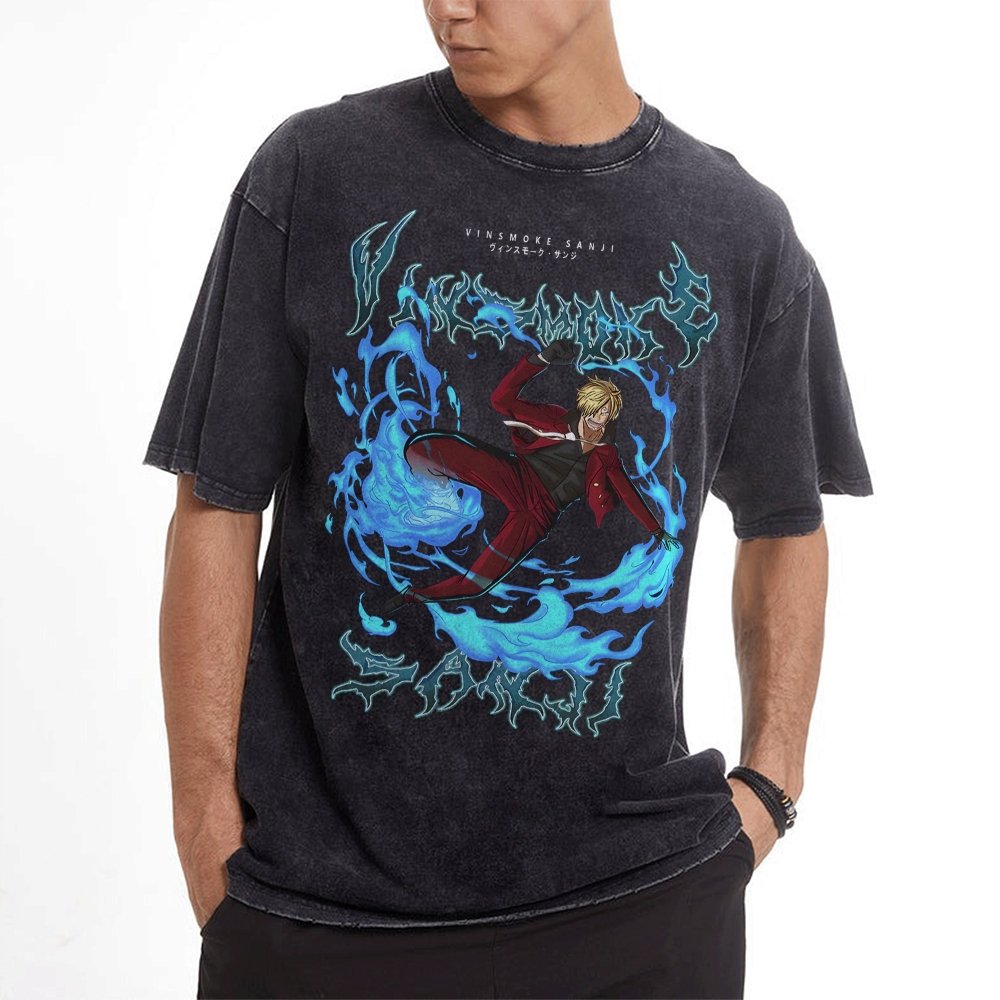 OP-Sanji Vintage Oversized T-Shirt