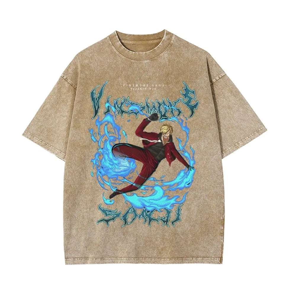 OP-Sanji Vintage Oversized T-Shirt