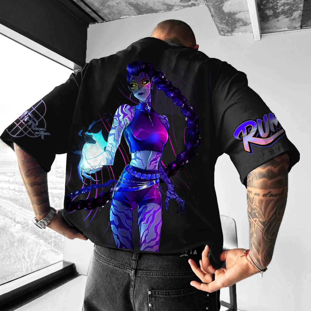 Unisex Anime Inspired Vintage T-Shirt