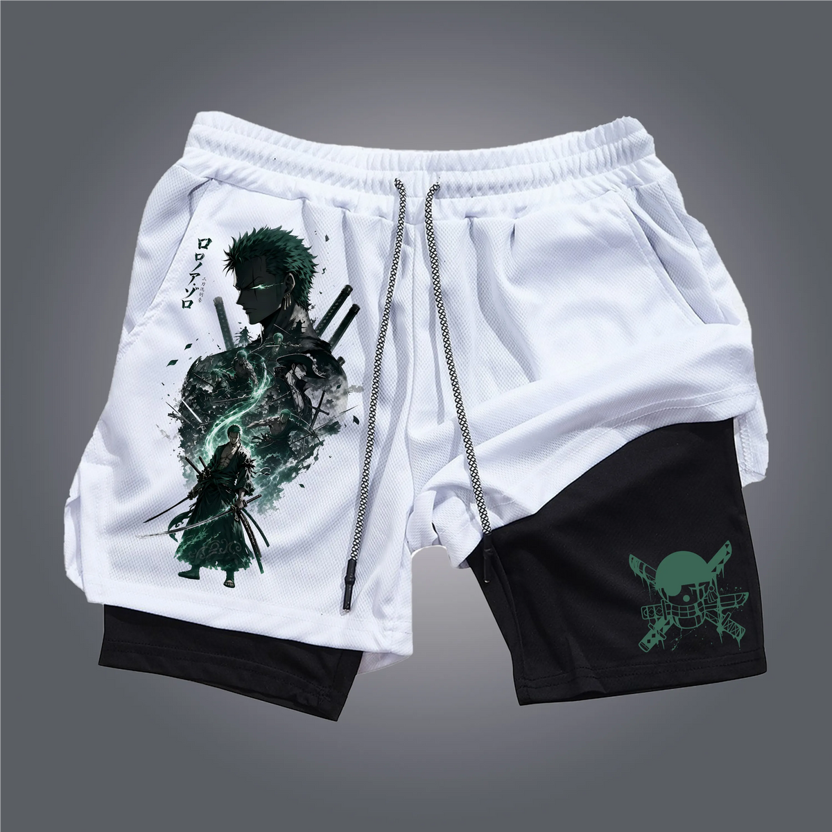 Unisex Casual Anime Style Shorts