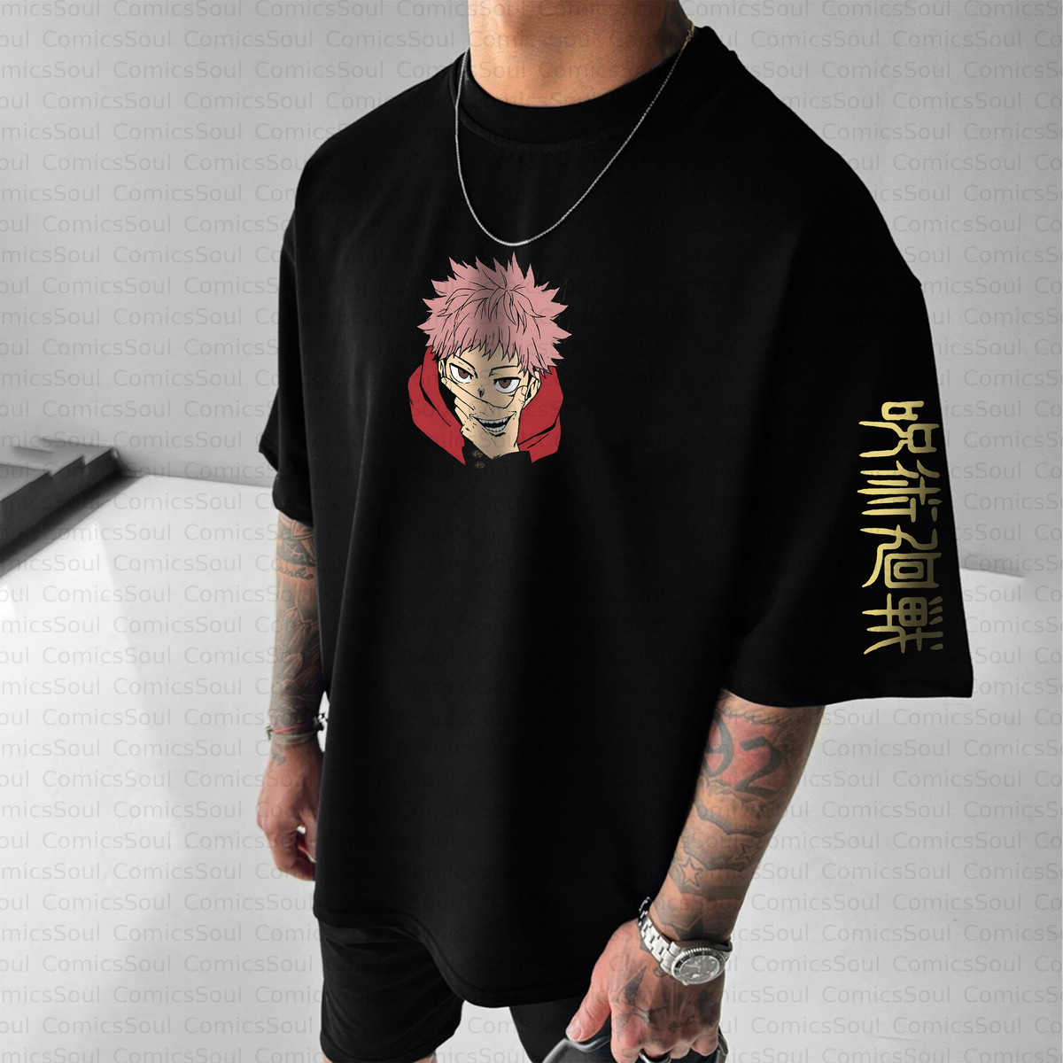 Unisex Anime Inspired Vintage T-Shirt