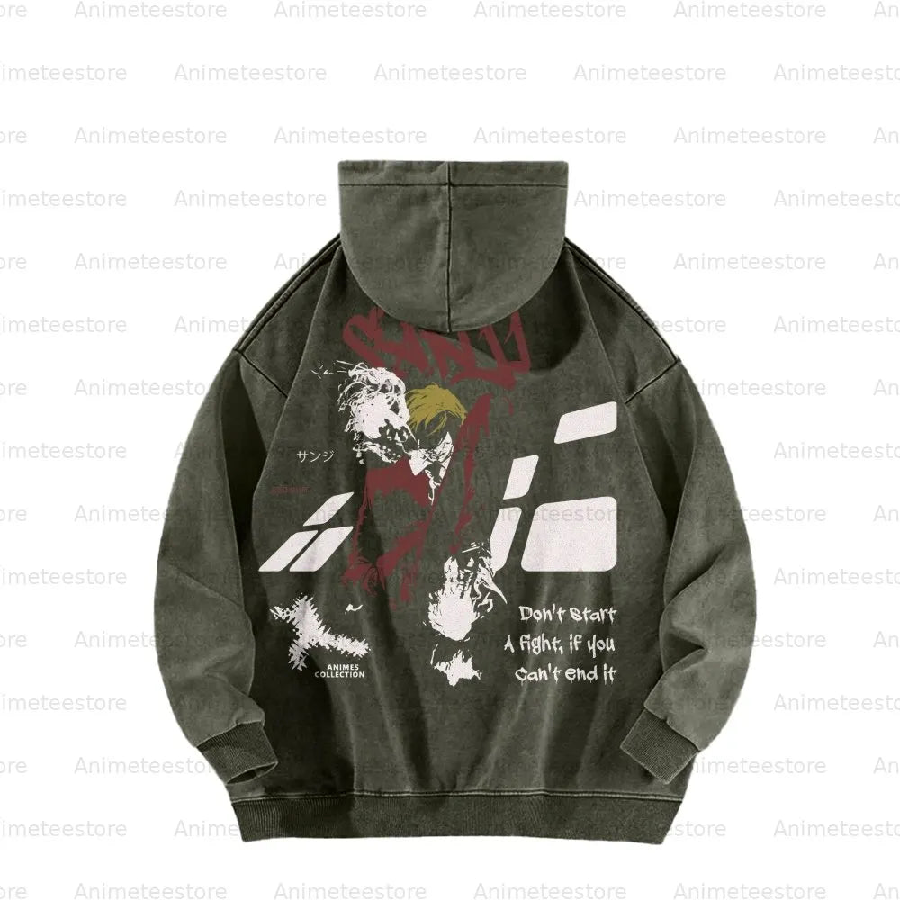 OP-Sanji Vintage Hoodie