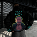 OP-Unisex Anime Inspired Vintage Plush Hoodie