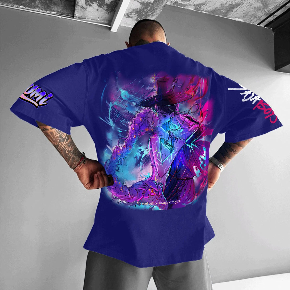 Unisex Anime Inspired Vintage T-Shirt