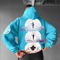 Unisex Anime Inspired Vintage Plush Hoodie
