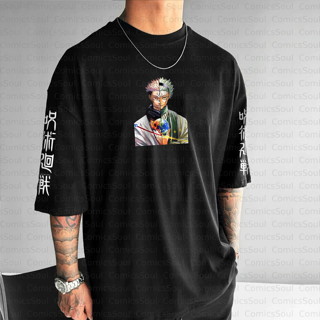 Unisex Anime Inspired Vintage T-Shirt | Comicssoul